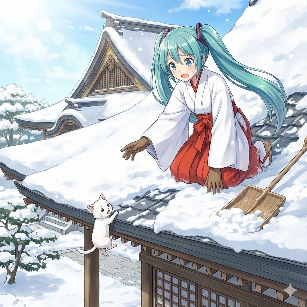 ねこたん、ピンチ！