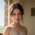 イタリアのトスカーナ地方農村で出会ったお姉さん（知らんけど 5枚目