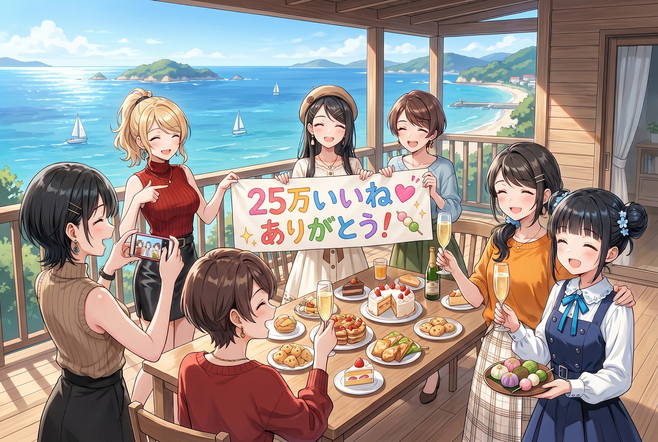 25万いいね💓ありがとうございます♪🥰🍡✨