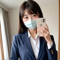 裏垢風パンツ見せ自撮り 8枚目