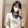 裏垢風パンツ見せ自撮り 2枚目