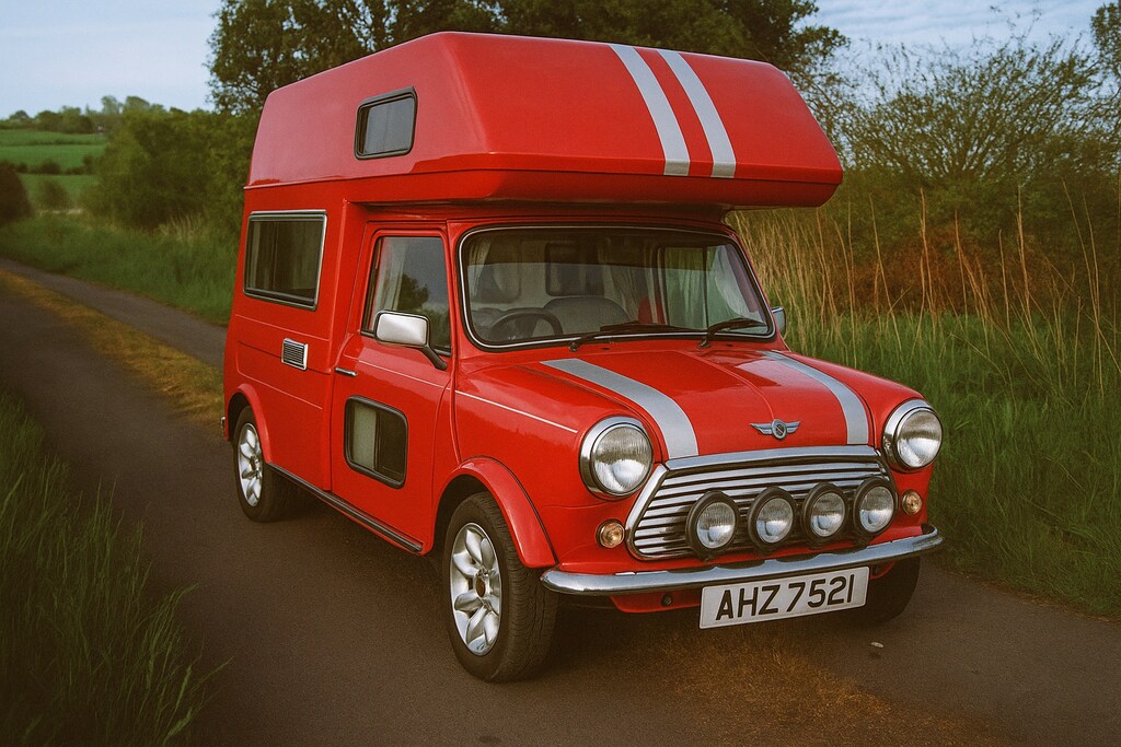 ミニクーパーキャンピングカー