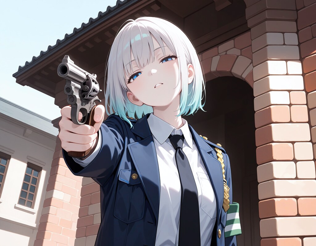 こいつは44マグナムっていう世界一強力な拳銃だ