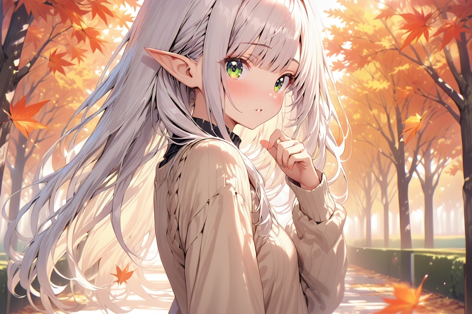 秋の公園261005 | の人気AIイラスト・グラビア