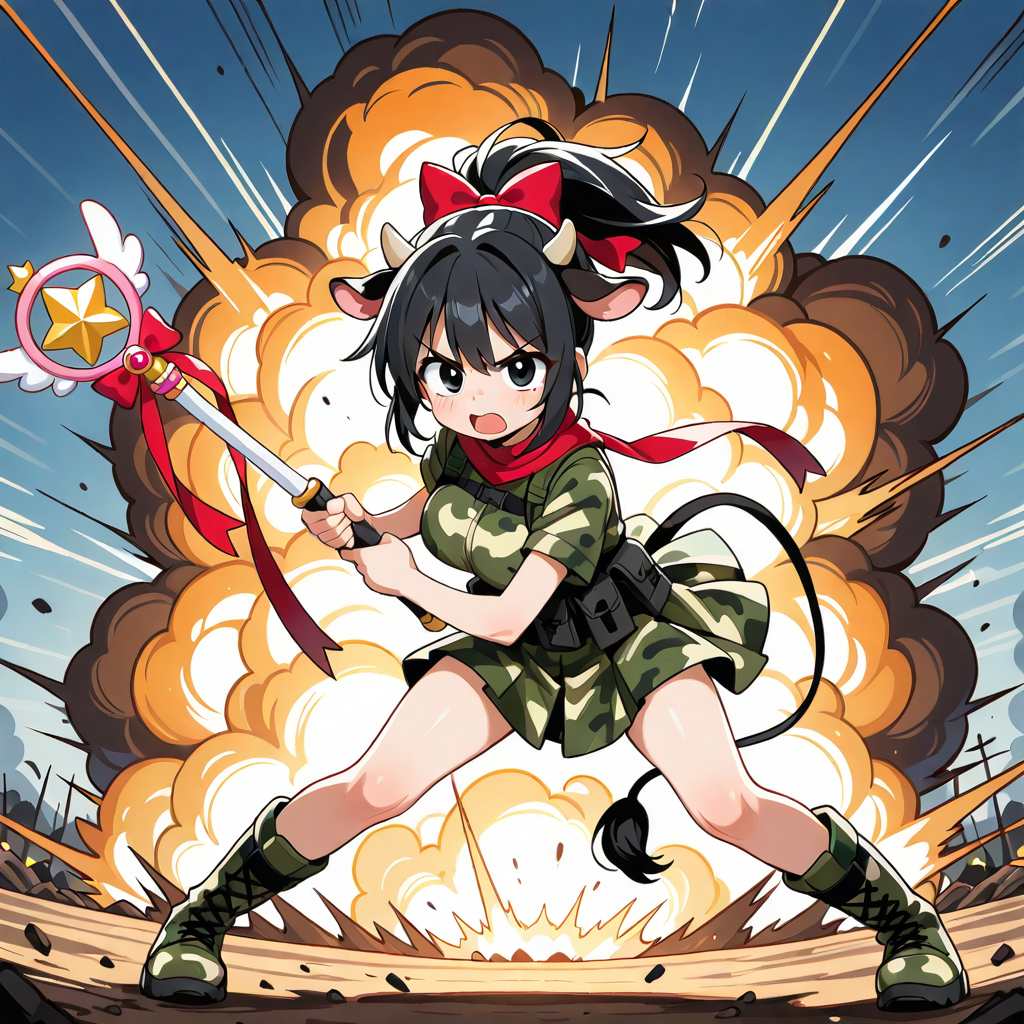 戦場の魔法少女