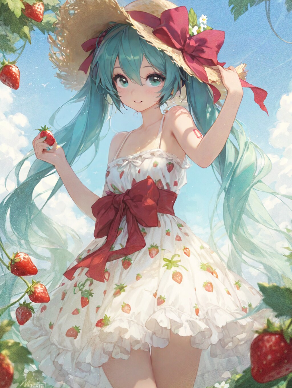 Summer strawberry
