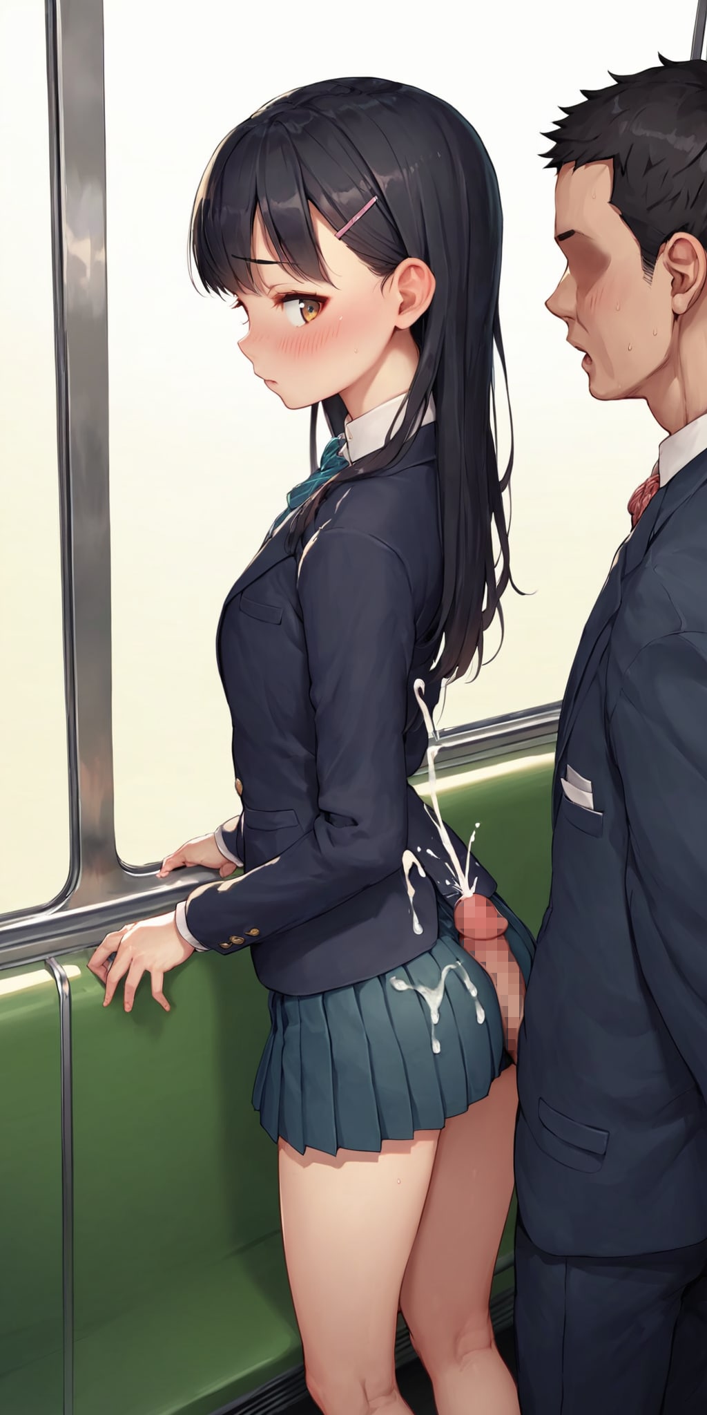 女子高生に擦り付け-2