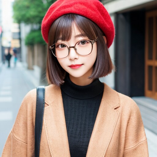 眼鏡っ娘（20251125）A | の人気AIイラスト・グラビア