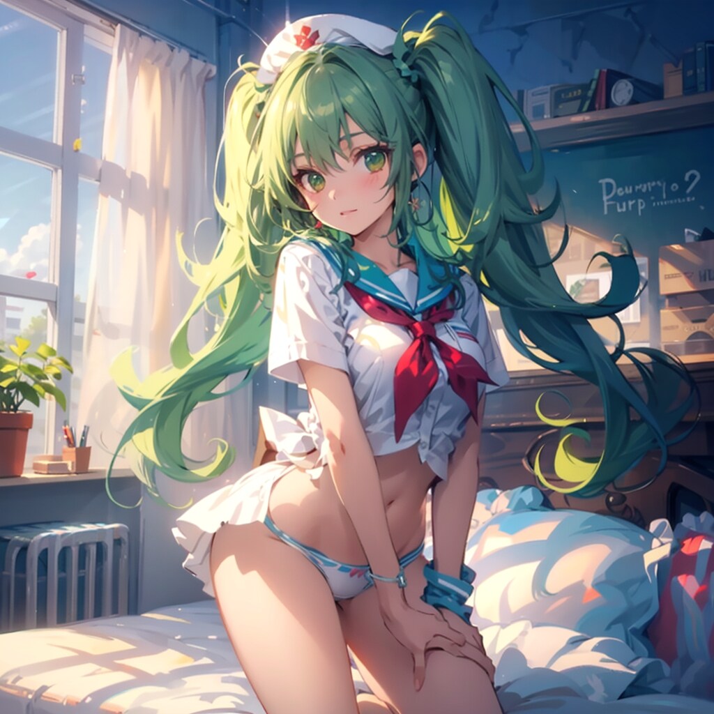 セクシーコスプレ　ミクさん