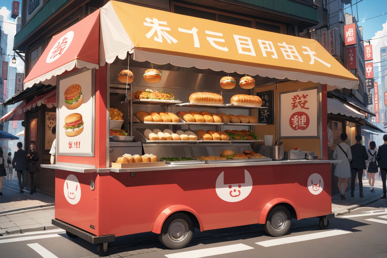 焼きそばパンチャレンジ　2024-05-21 | の人気AIイラスト・グラビア