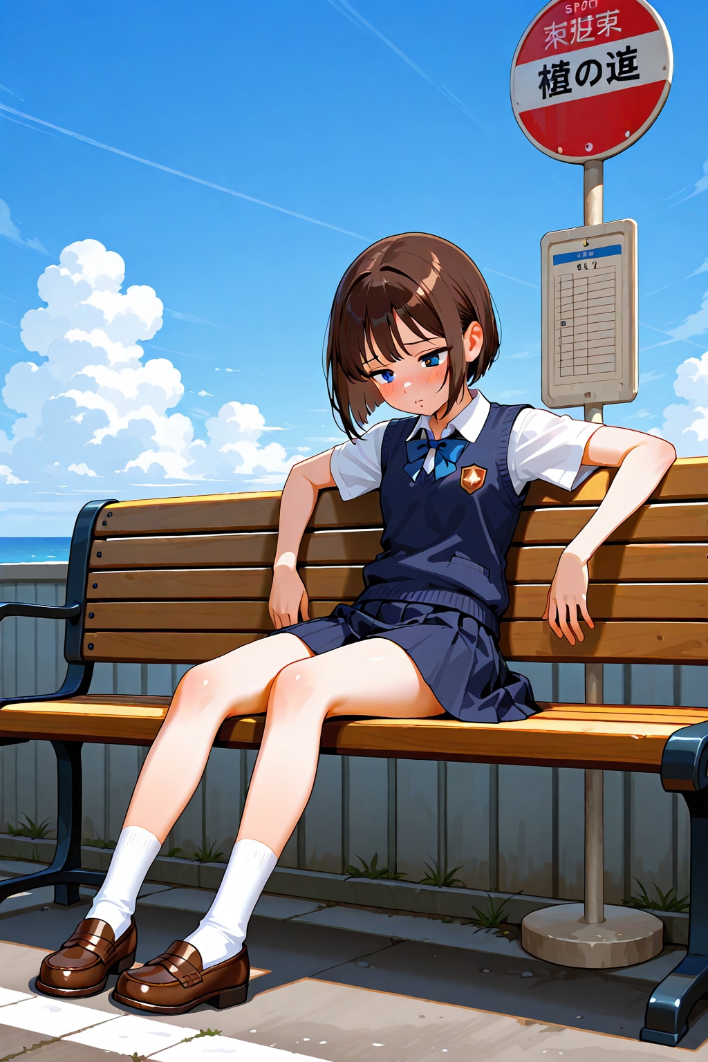 日差しが強い