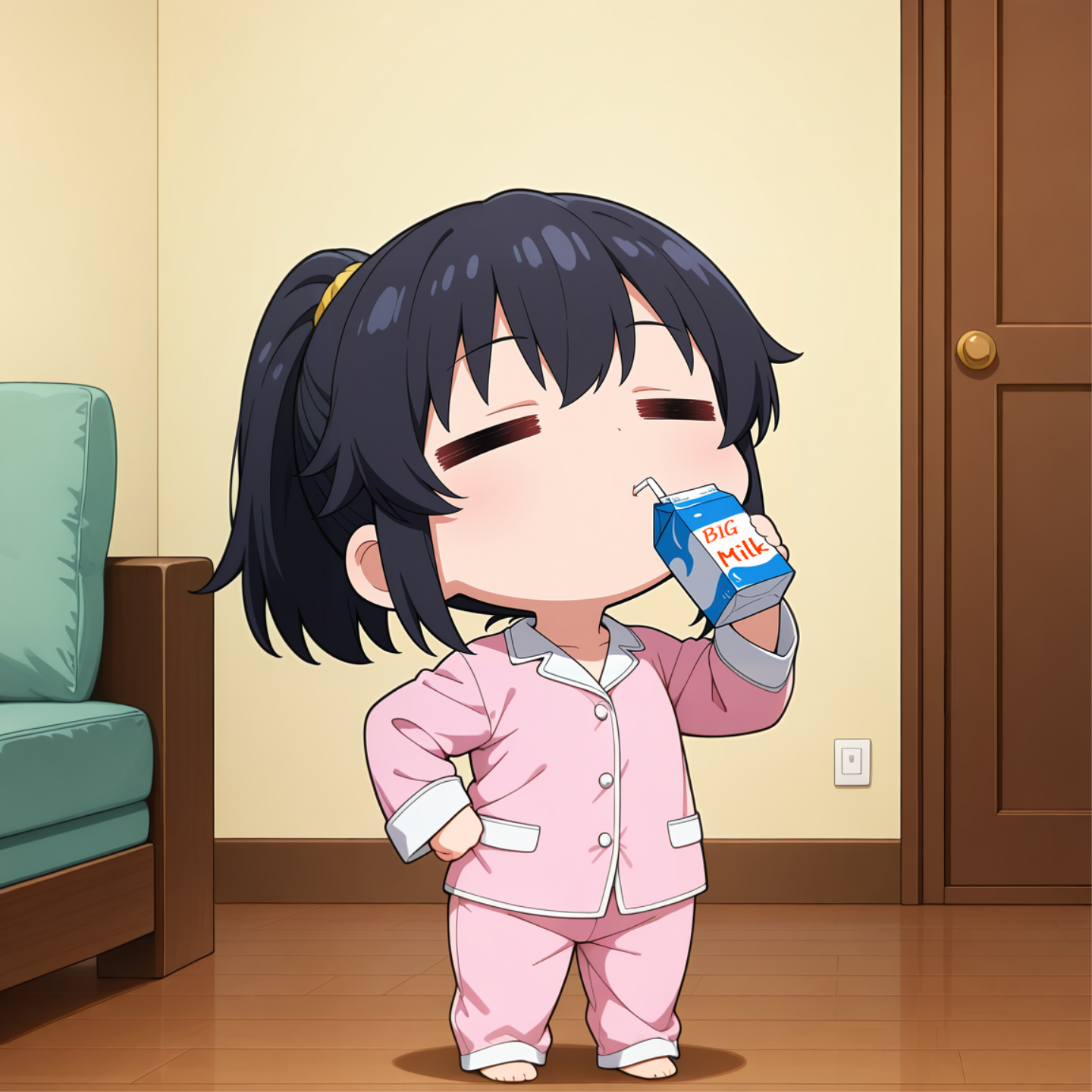 大きくなる牛乳
