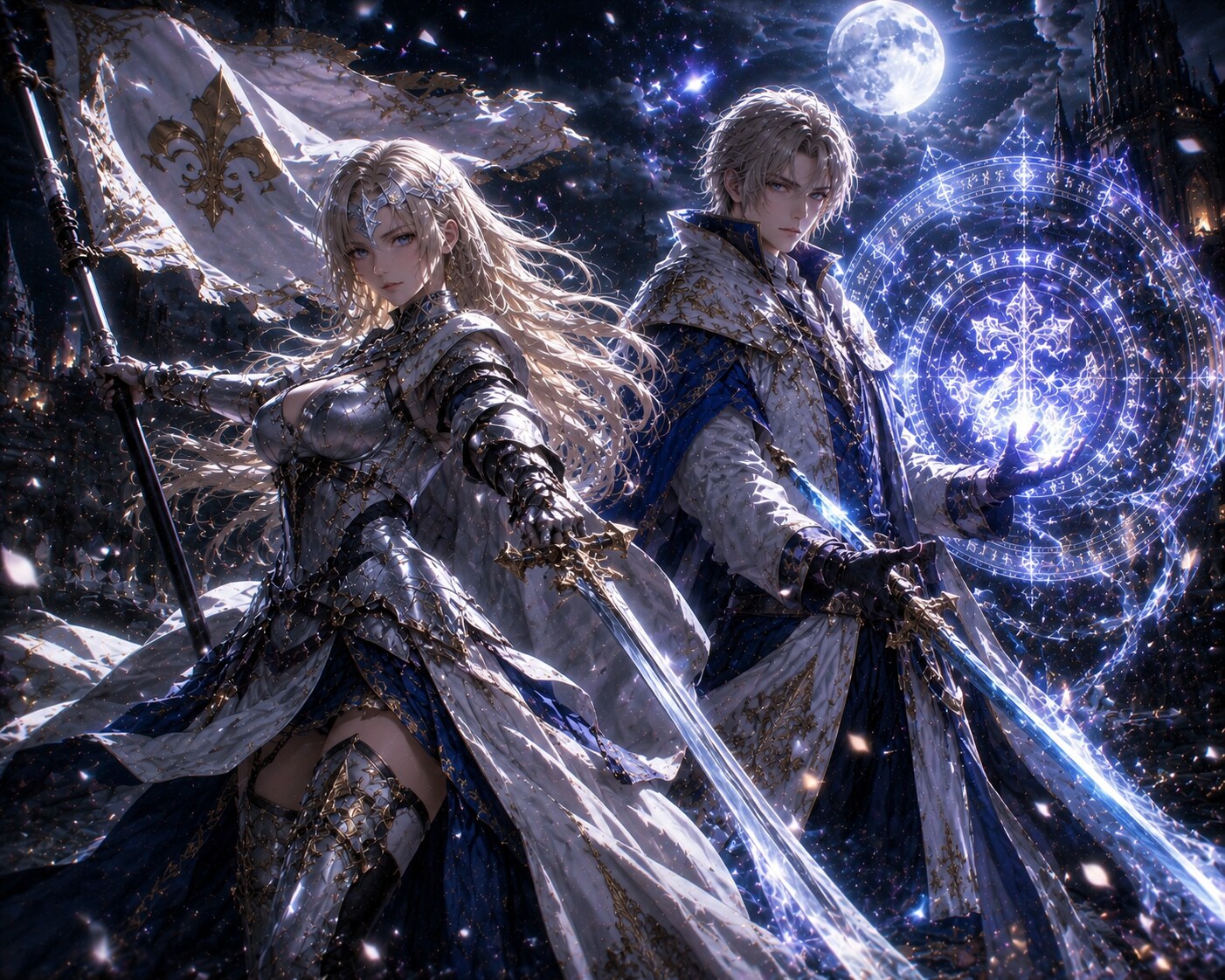 ジャンヌ・ダルク×ラファエル・ルグラン　通常→Resonance発動