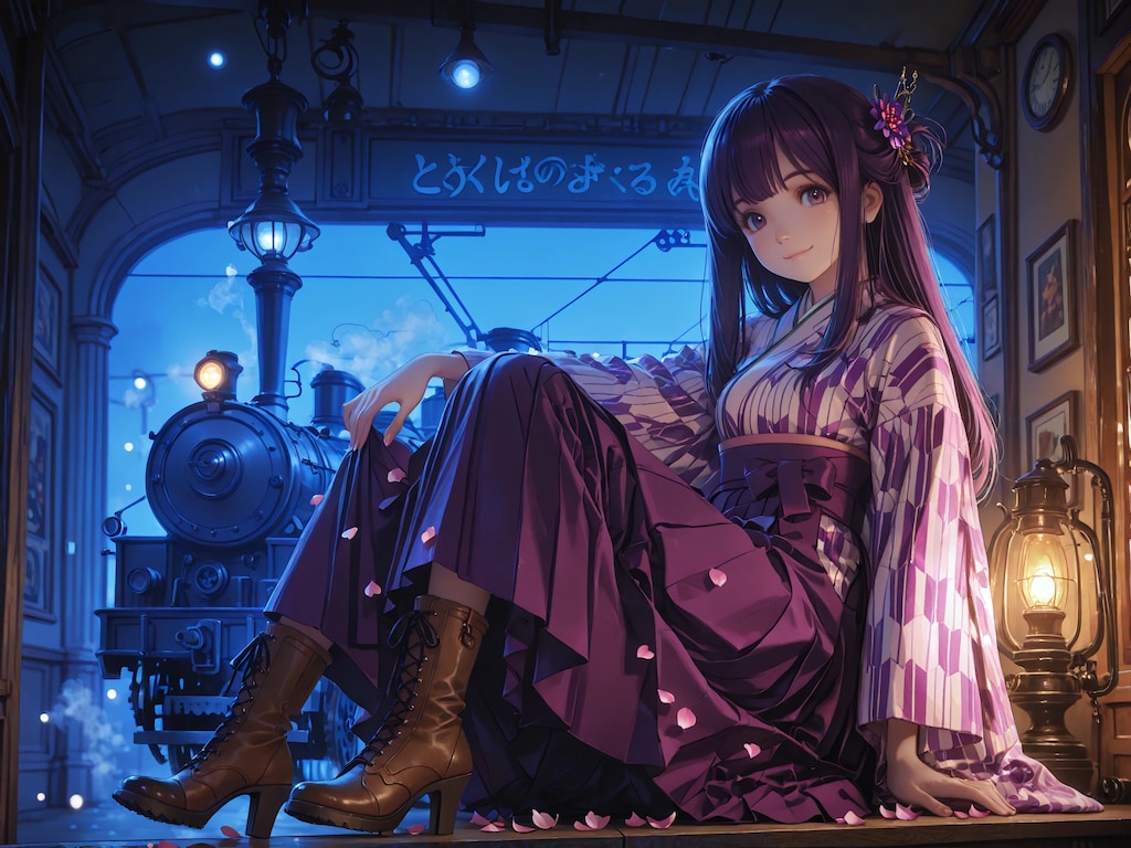 大正浪漫娘。