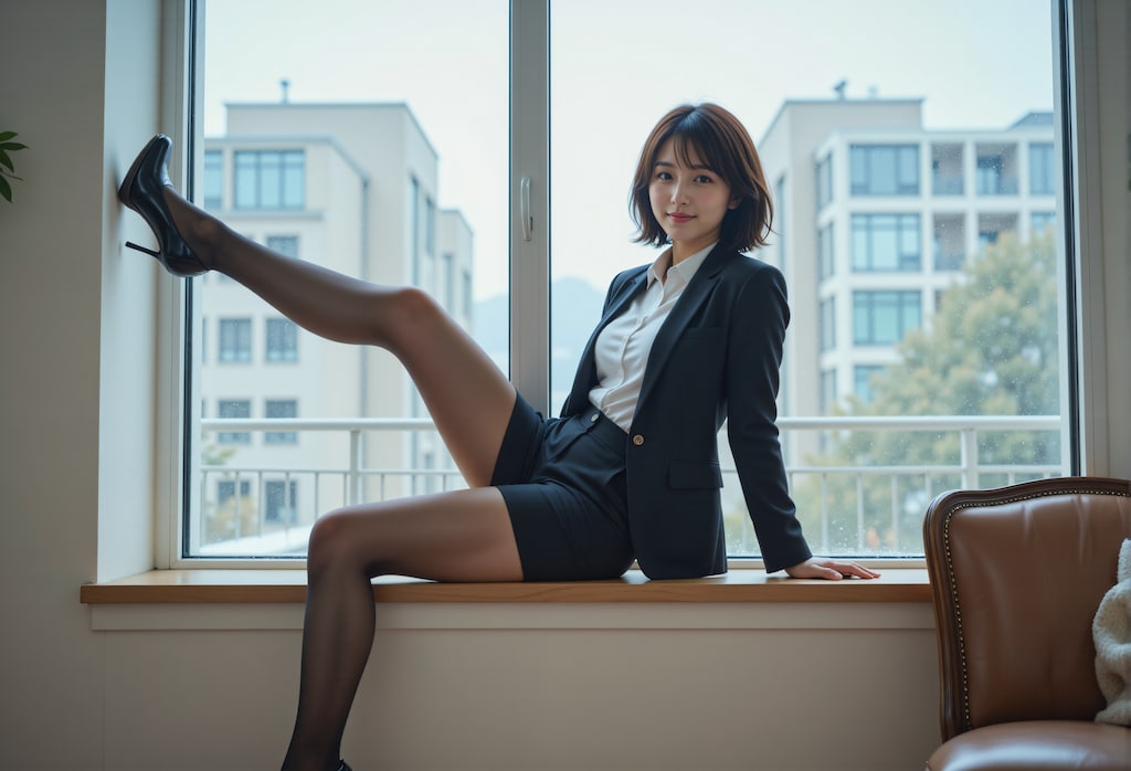 オフィスでストレッチ