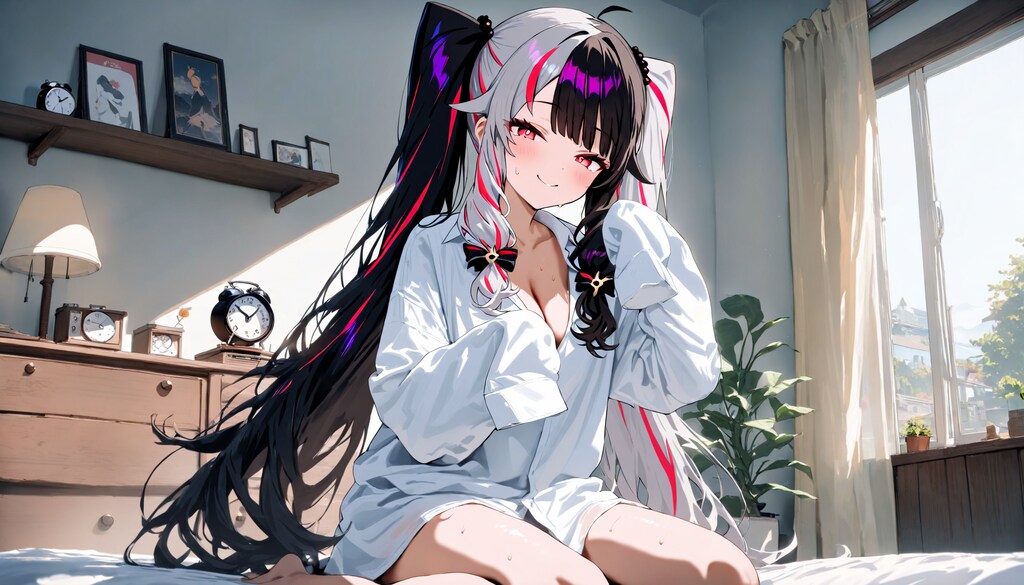 寝起き - 夜見れな / にじさんじ