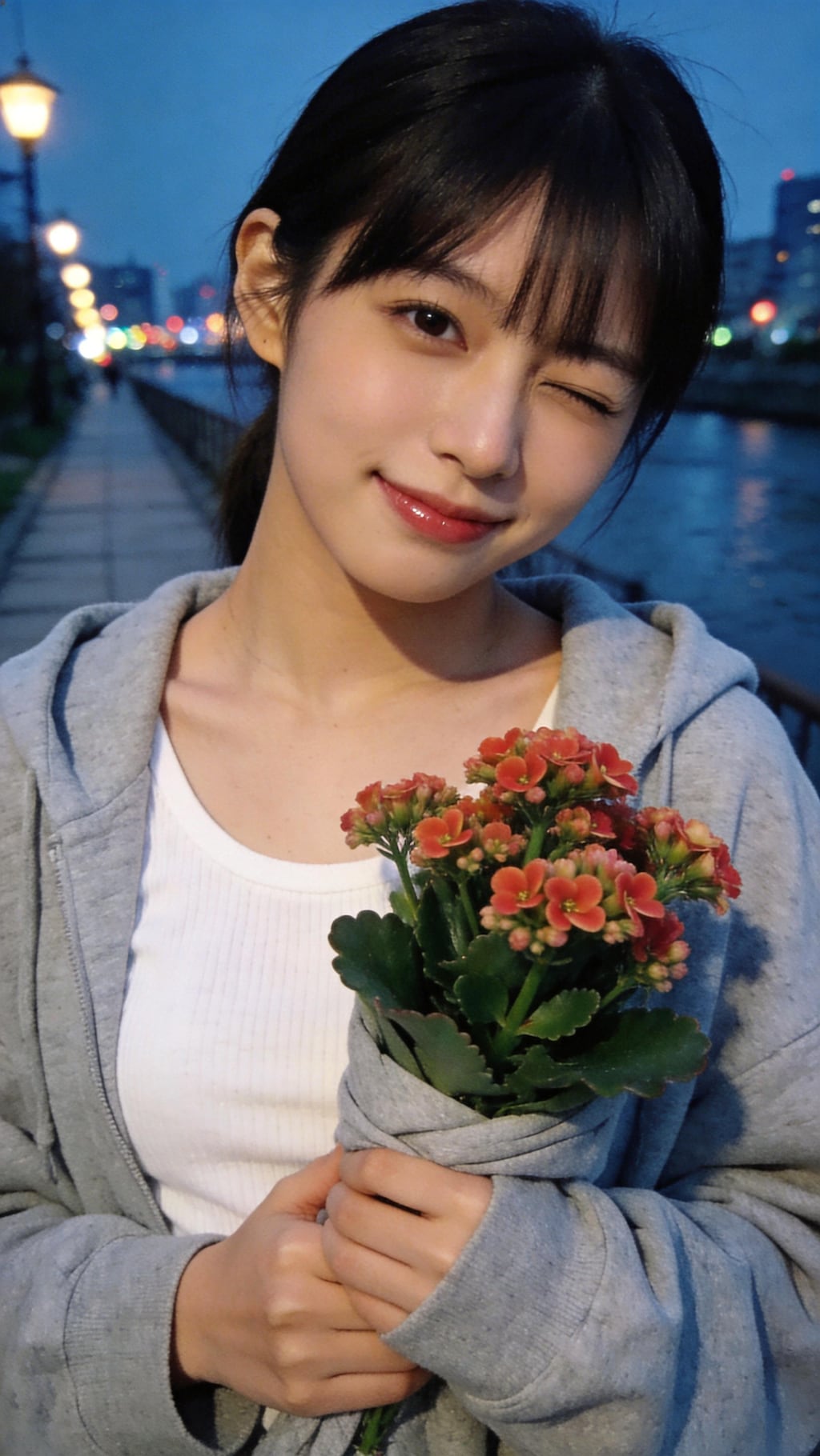 Crimson Whisper in the Frost