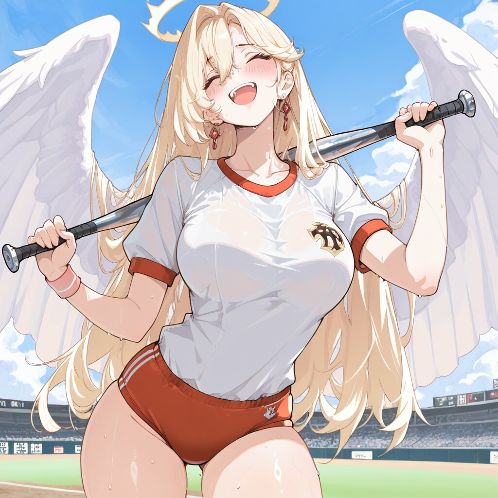 ブルマで野球