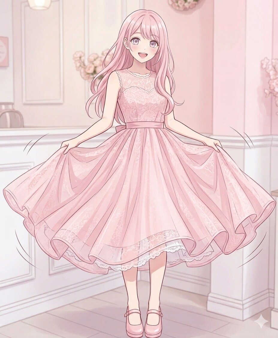 ガーリーピンクちゃん