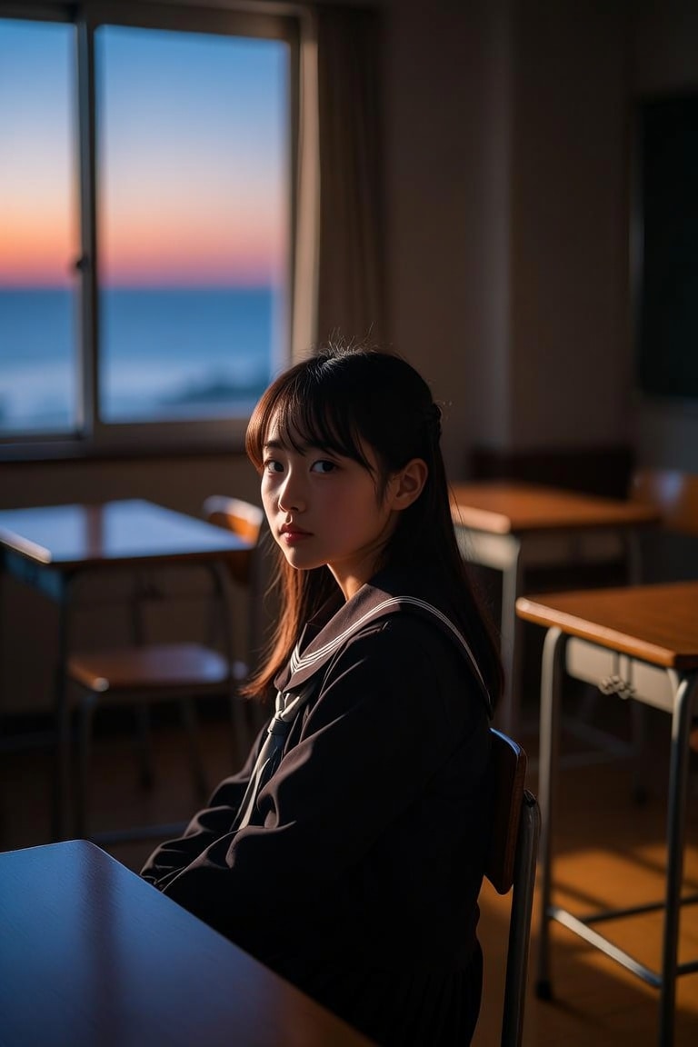夕暮れの告白