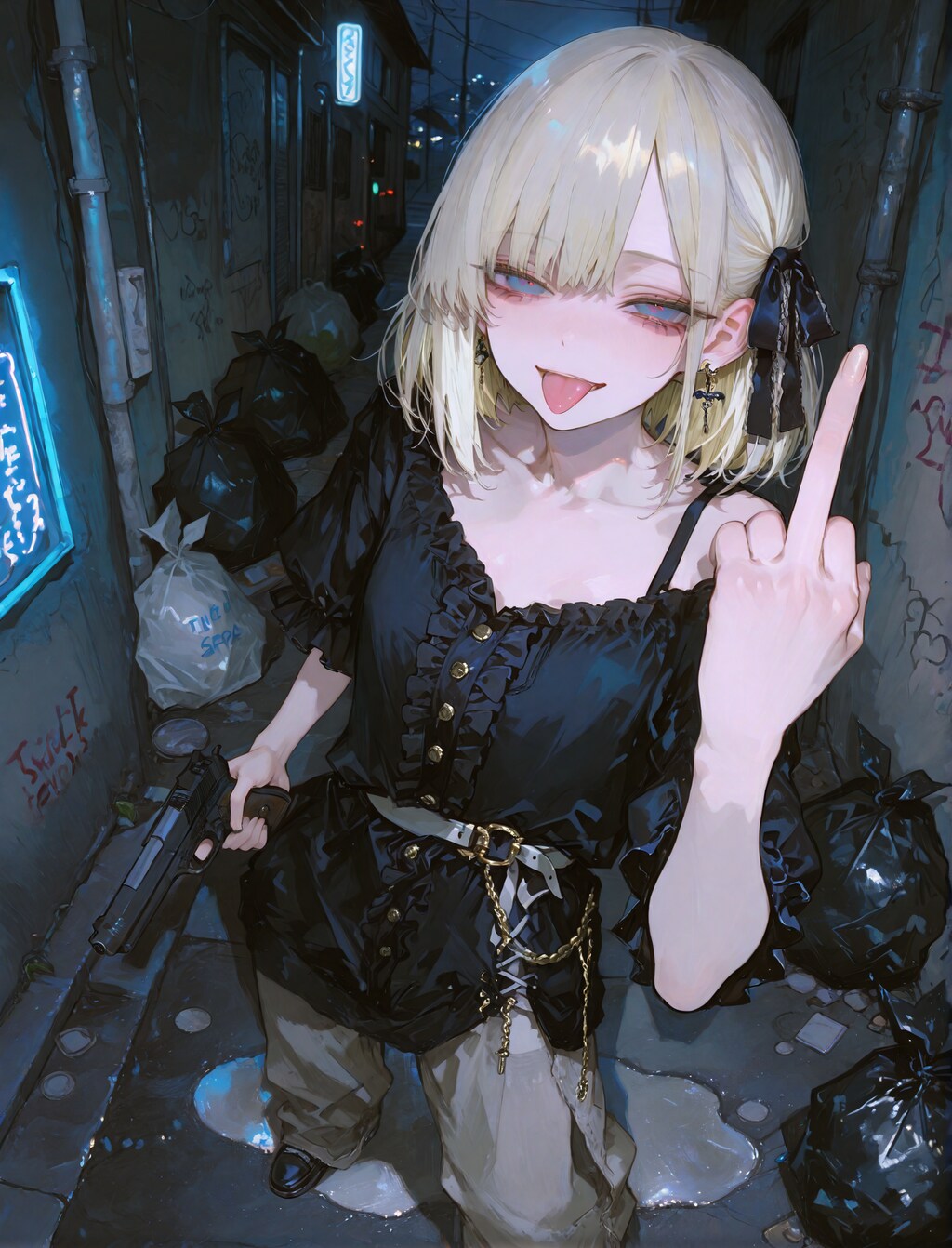 ちょっとやんちゃ系のお姉さん