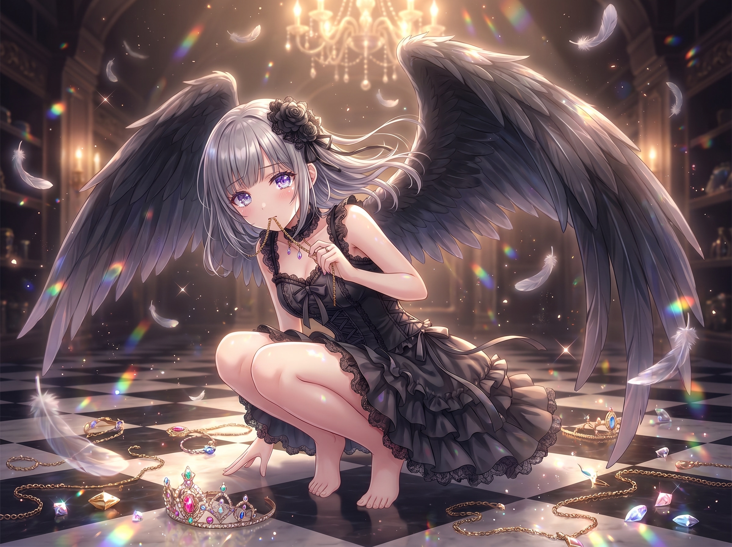 黒翼の珠鎖幻想