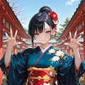 ECHIDNAで着物お姉さん　260201 6枚目