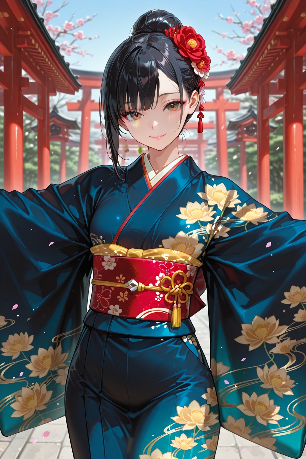 ECHIDNAで着物お姉さん　260201
