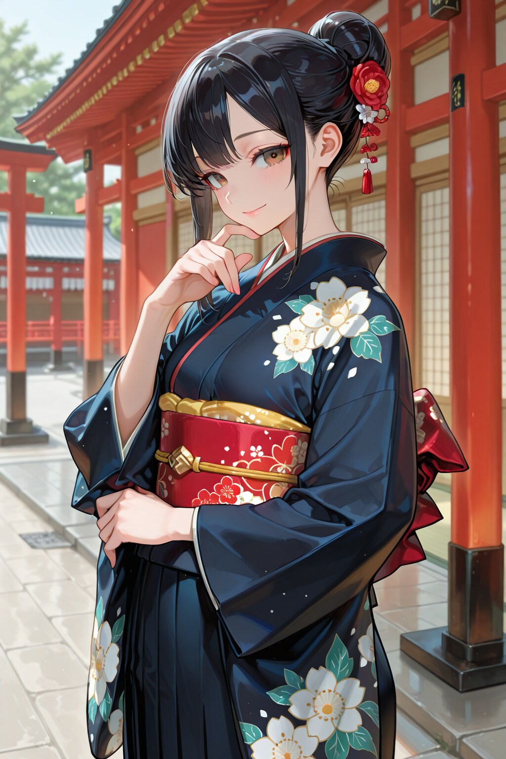 ECHIDNAで着物お姉さん　260201