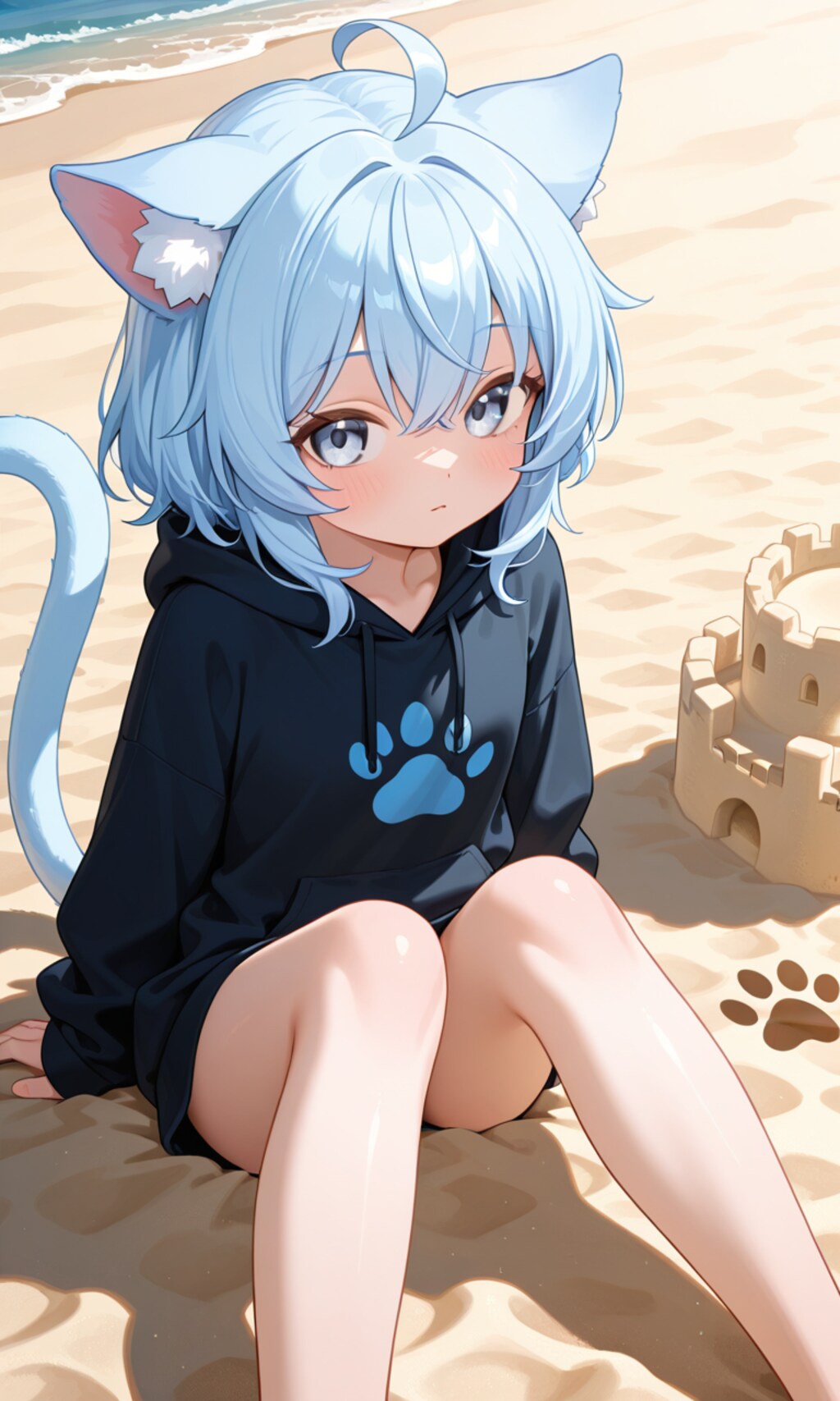 砂遊びうちのこ