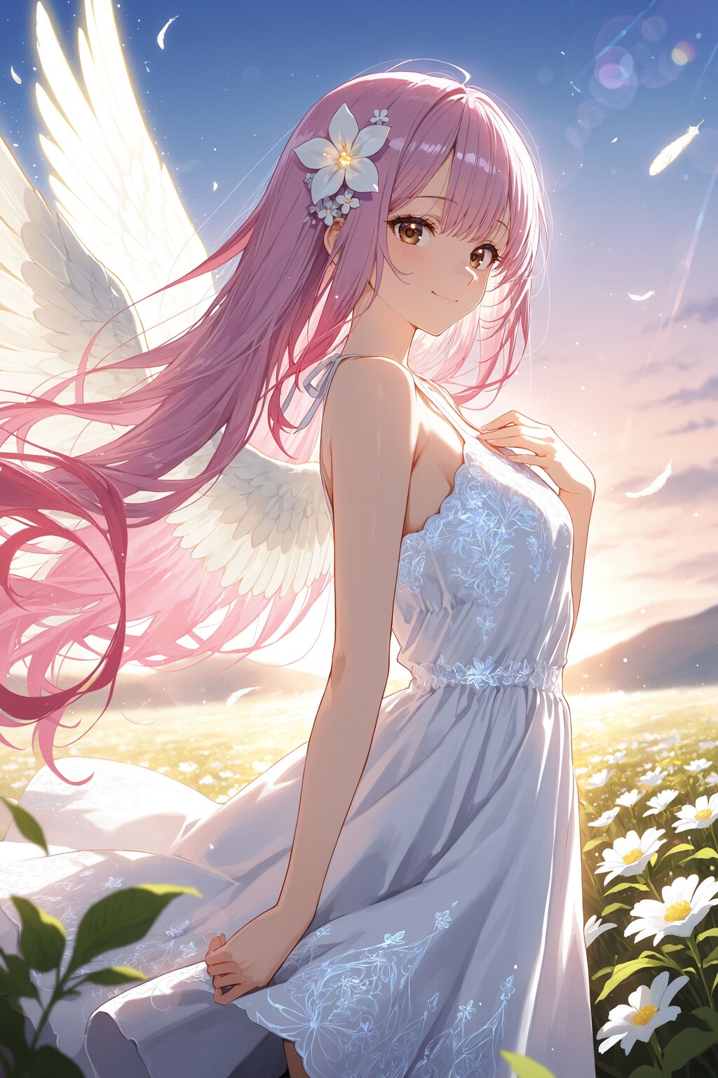 天使さん頑張ります