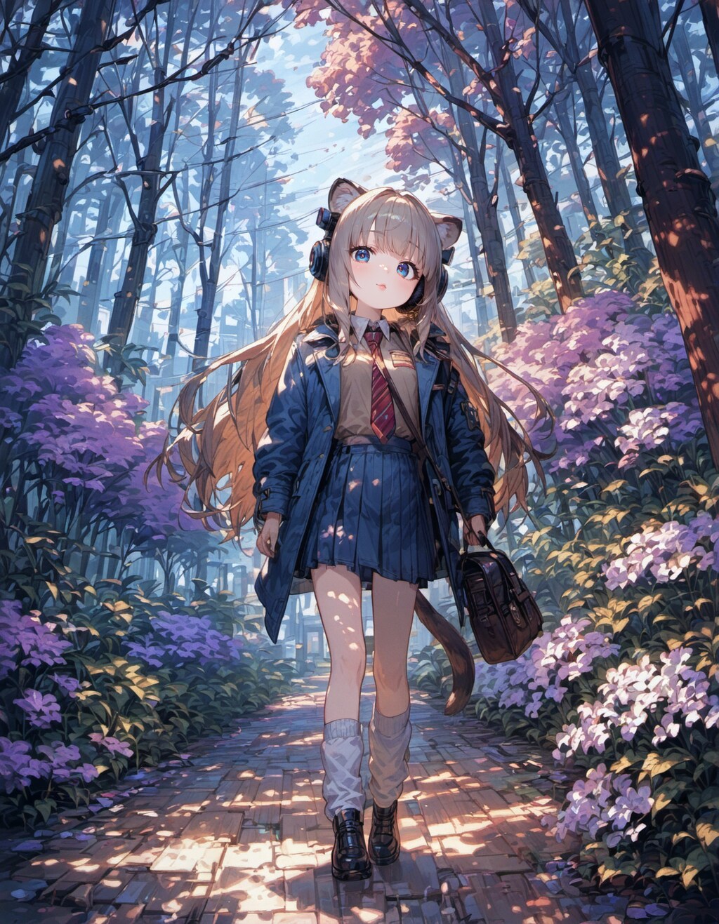 Forest Schoolgirl