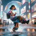 傘で踊れば 2枚目