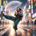 傘で踊れば 3枚目