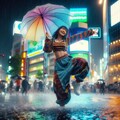 傘で踊れば 4枚目