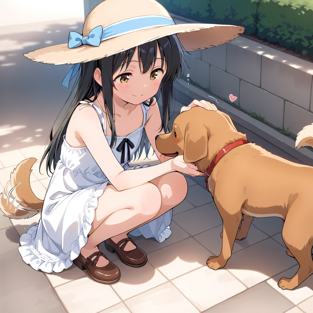 わんことわんこ | の人気AIイラスト・グラビア