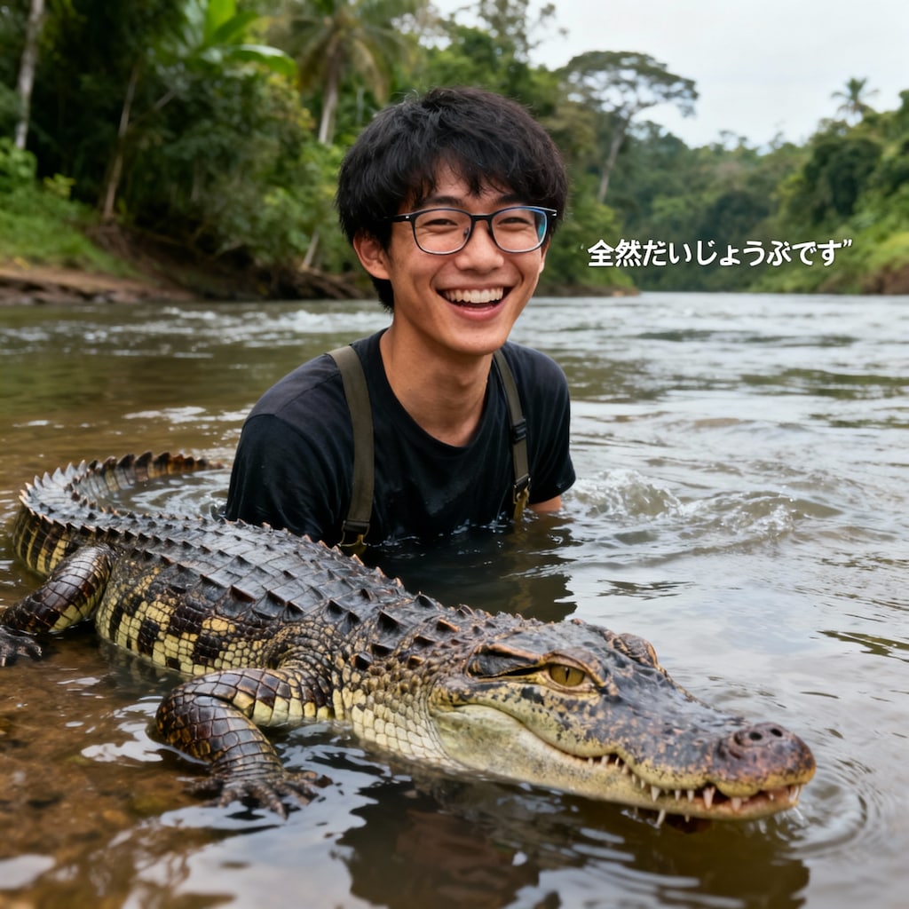 全然だいじょうぶです
