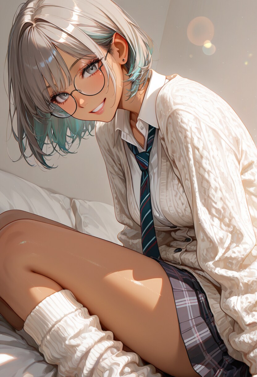 クラスで人気の黒ギャル | の人気AIイラスト・グラビア