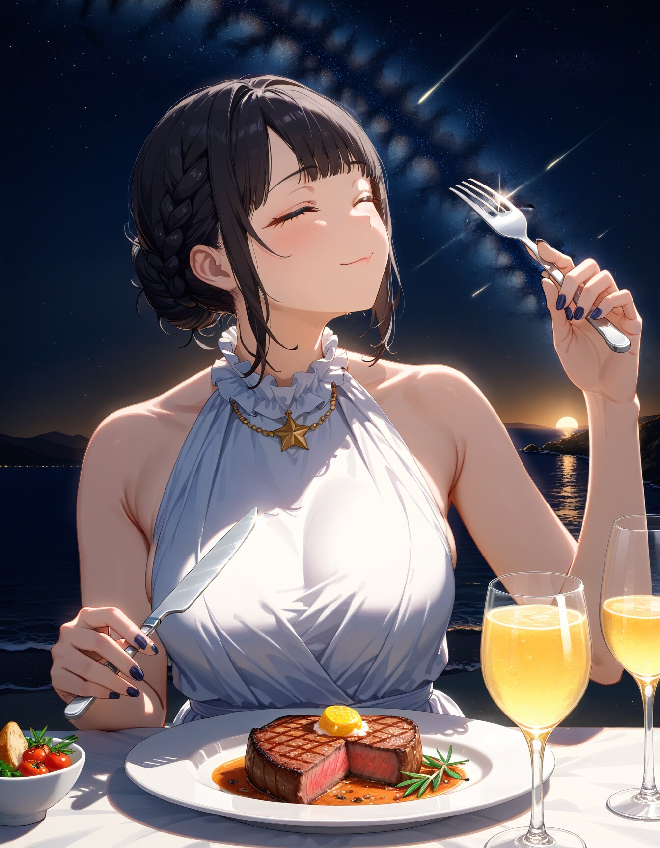 美味～