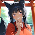 褐色狐巫女生成テスト 2枚目