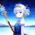 星と雪の魔法少女 5枚目