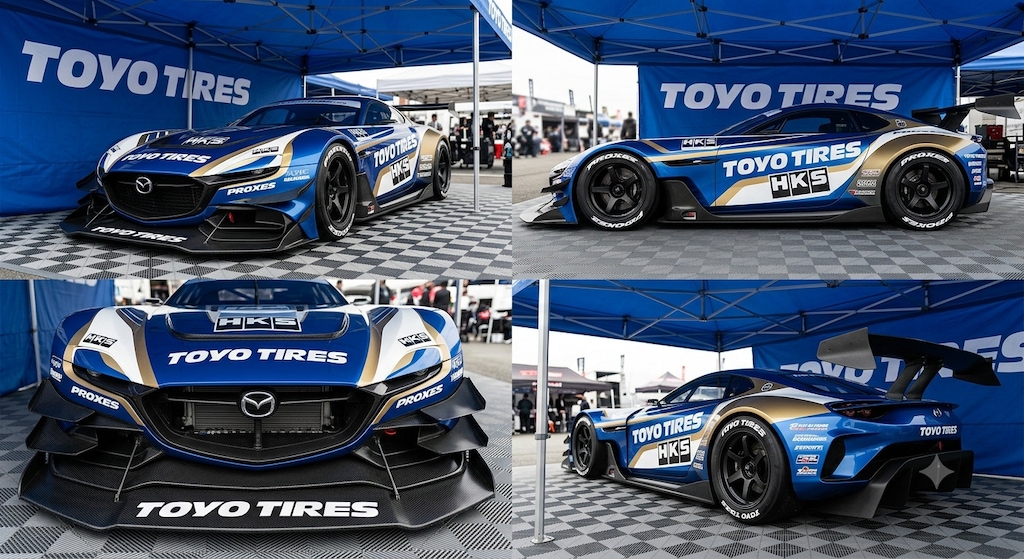 トーヨータイヤマツダRXビジョングランツーリスモ