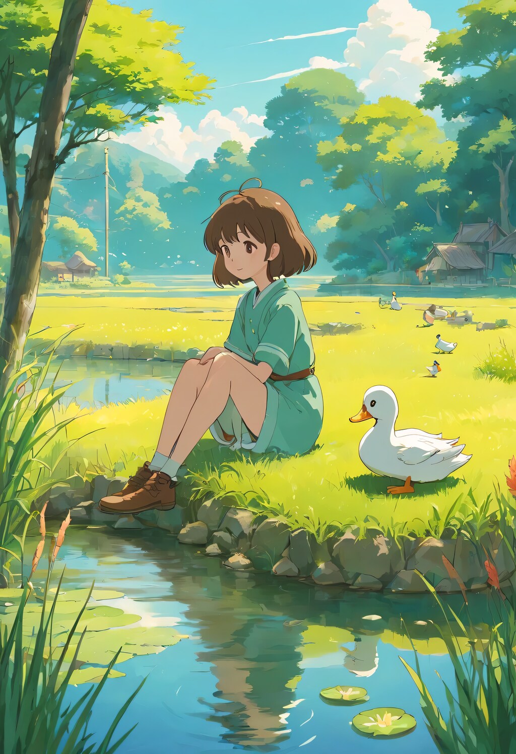 孫娘が遊びに来た