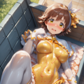美少女にソースをかけて 3枚目