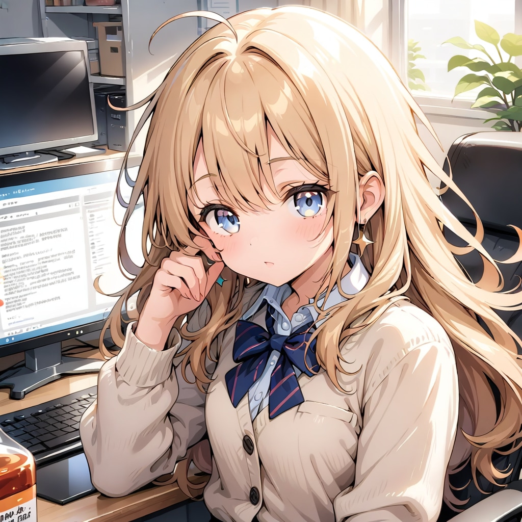お昼誘ってくれるんですか？ | の人気AIイラスト・グラビア