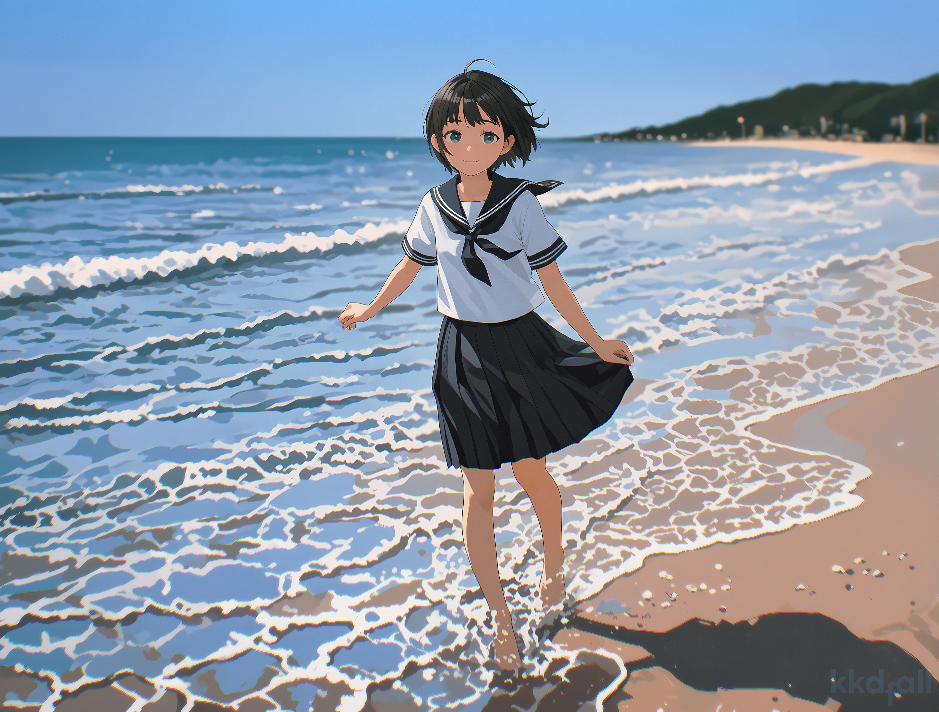 Seaside | の人気AIイラスト・グラビア