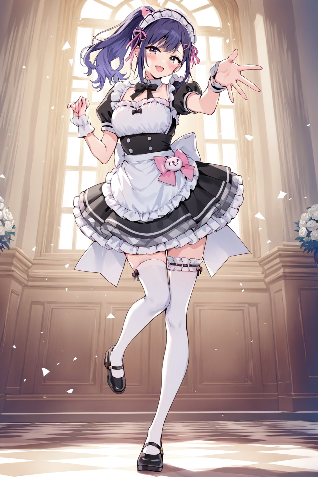 メイド界のアイドルを、目指すわよ❤