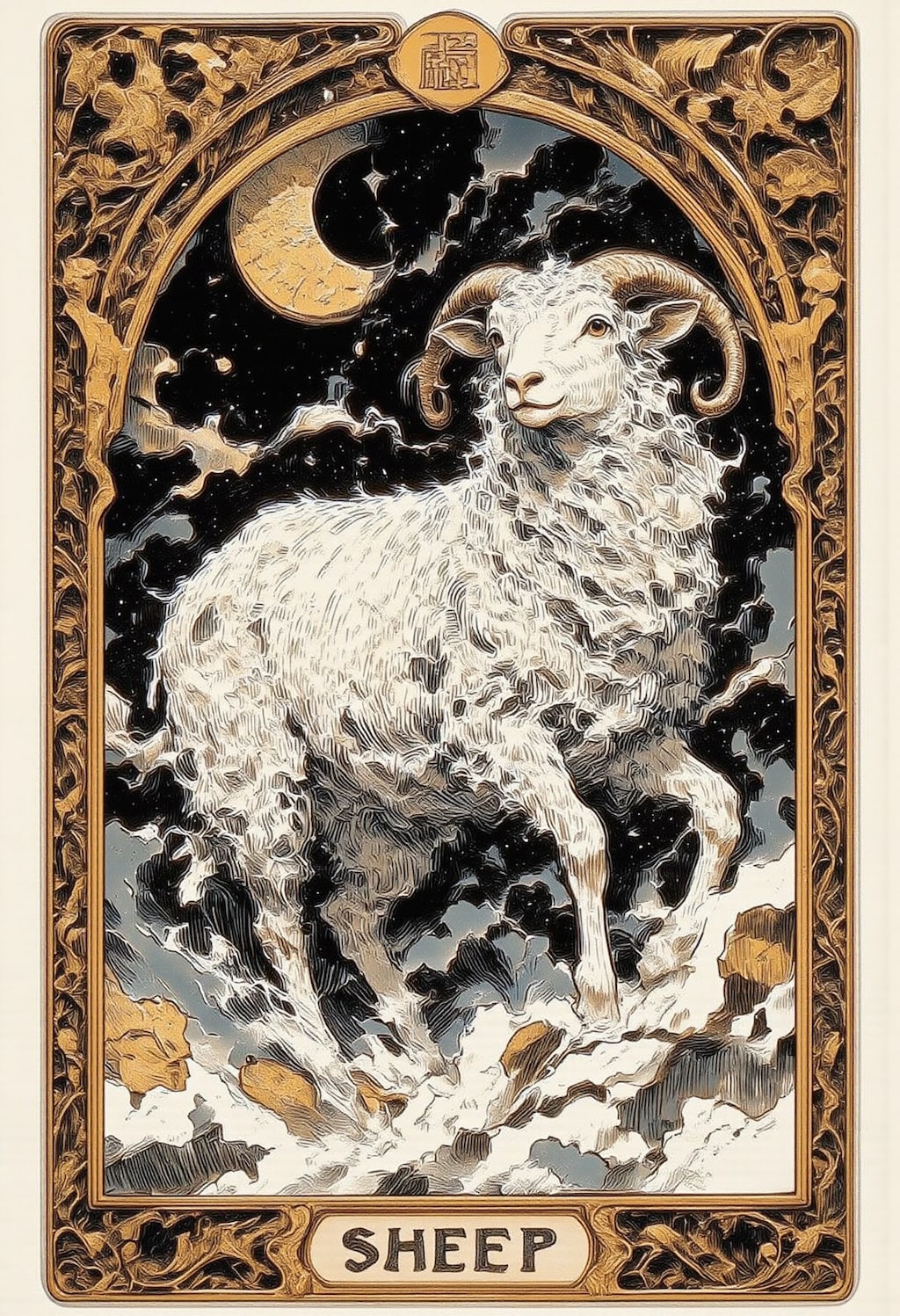 タロットカード: 羊