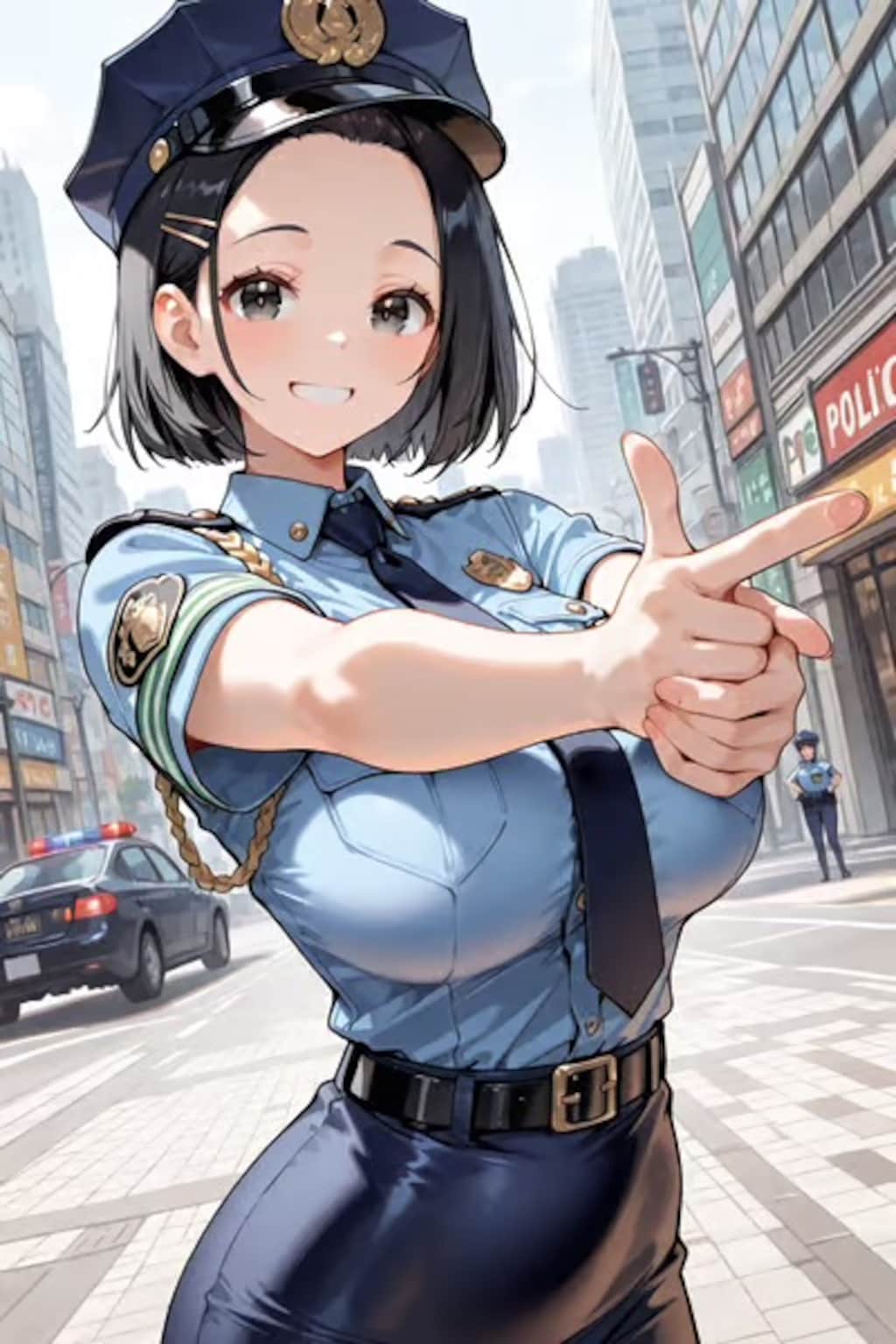 はい、両手あげてくださ〜い💕