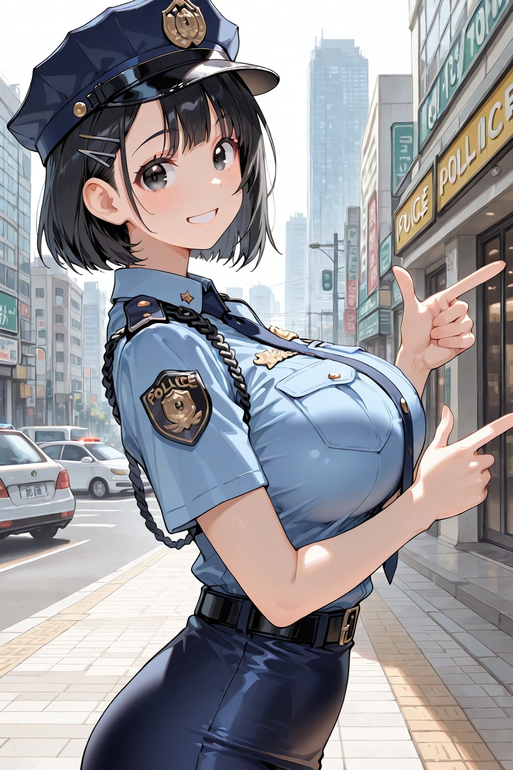 はい、両手あげてくださ〜い💕